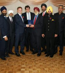 Mr RS Baxi ; Sir Mota Singh QC ; Rt. Hon. Grant Shapps MP (Chairman of Conservative Party) ; Lord Andrew Feldman (Chairman of Conservative Party) ; Lord Inderjit Singh of Wimbledon CBE ; Dr M.S. Duggal ; Dr M.S Lamba ;Lord Dolar Popat